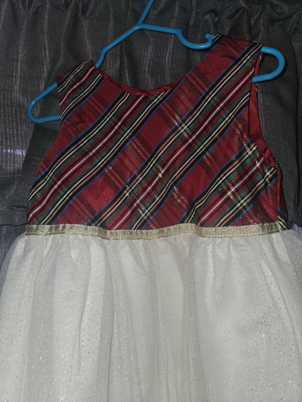 Girls' Festive Red Dress Coat with Faux-Fur Collar and Handbag - Picture 6 of 8